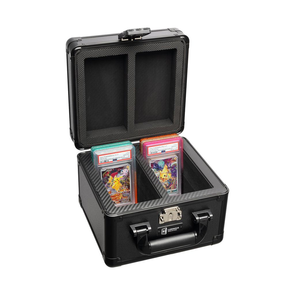 2-Row Obsidian Collector's Card Case